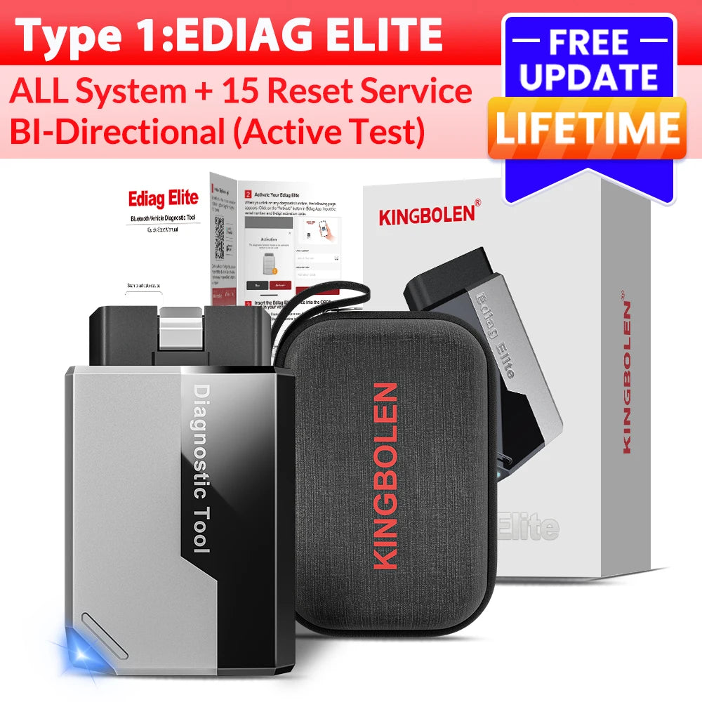 Scanner OBD2 KINGBOLEN EDIAG ELITE - Diagnostic Multi-Marques