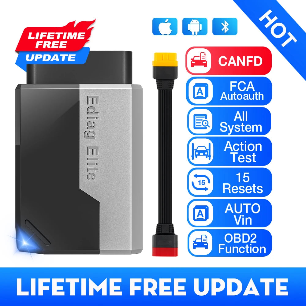 Scanner OBD2 KINGBOLEN EDIAG ELITE - Diagnostic Multi-Marques