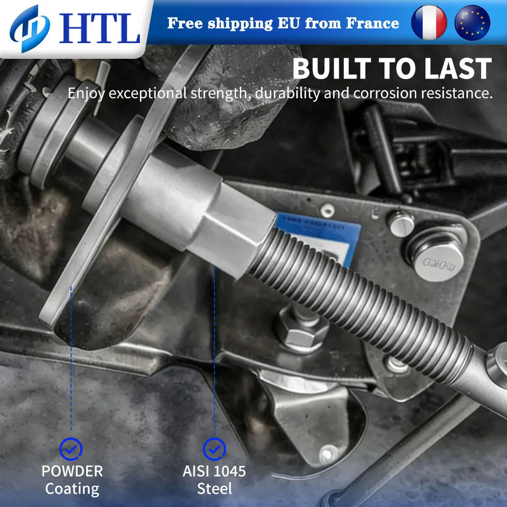 Kit 22 Pièces Compresseur de Piston d'Étrier de Frein + 18 Adaptateurs