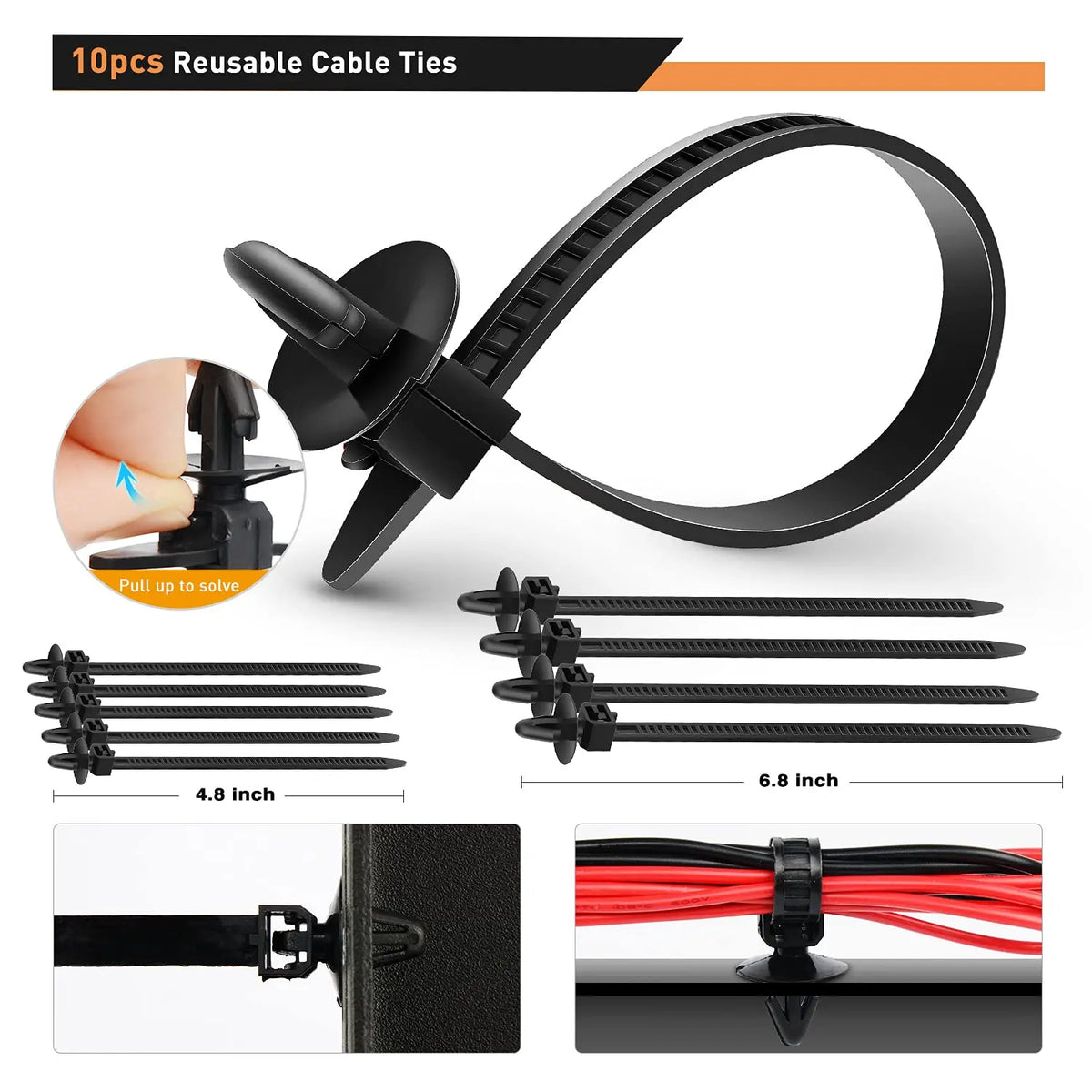 Assortiment de 725 Clips de Fixation Automobile — 23 Tailles, Rivets Nylon + Outil de Retrait