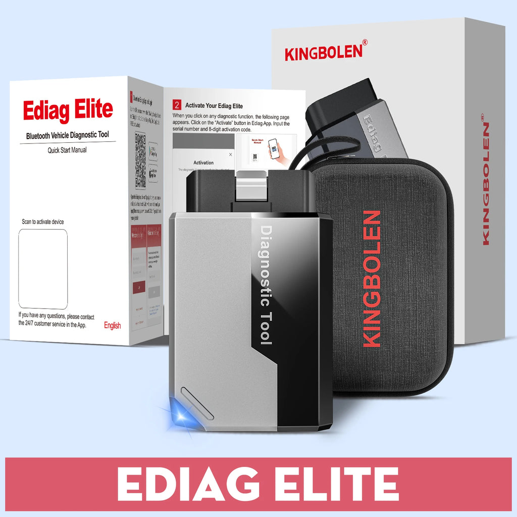 Scanner OBD2 KINGBOLEN EDIAG ELITE - Diagnostic Multi-Marques